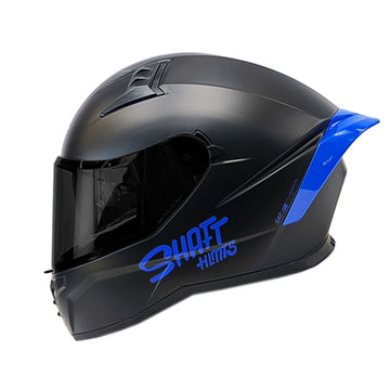 CASCO INTEGRAL SHAFT 504 NEGRO+AZUL SMOKE